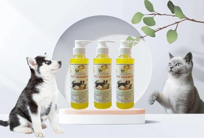 SWACCH Premium Shampoo for PET Shampoo (200ML) (Pack of 3) Lemon SWACCH Premium Shampoo for PET Shampoo (200ML) (Pack of 3) Lemon