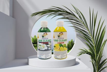 Swacch Floor Cleaner (200ml) (Combo Pack of 2) Jasmine & Lemon