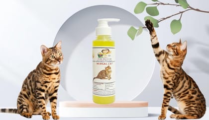 SWACCH Premium Shampoo for Bengal CAT (200ML) Lemon SWACCH Premium Shampoo for Bengal CAT (200ML) Lemon