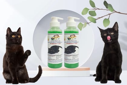 SWACCH Premium Shampoo for Bombay CAT (200ML) (Pack of 2) NEEM ALOVERA SWACCH Premium Shampoo for Bombay CAT (200ML) (Pack of 2) NEEM ALOVERA
