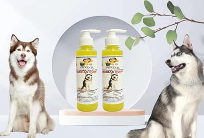 SWACCH Premium Shampoo for Siberian Husky (200ML) (Pack of 2) Lemon SWACCH Premium Shampoo for Siberian Husky (200ML) (Pack of 2) Lemon