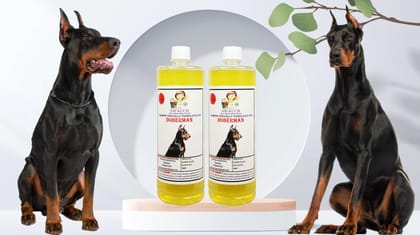 Swacch Shampoo Specially Formulated for Doberman (1 Litre) (Pack of 2) Lemon