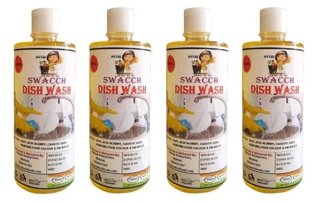 swacch dishwash liquid 500ML (PACK OF 4)