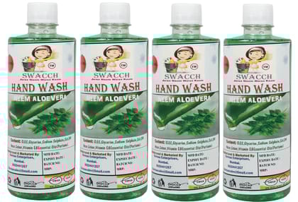 HANDWASH 500ML(PACK OF 1) (NEEM ALOVERA, PACK OF 4)