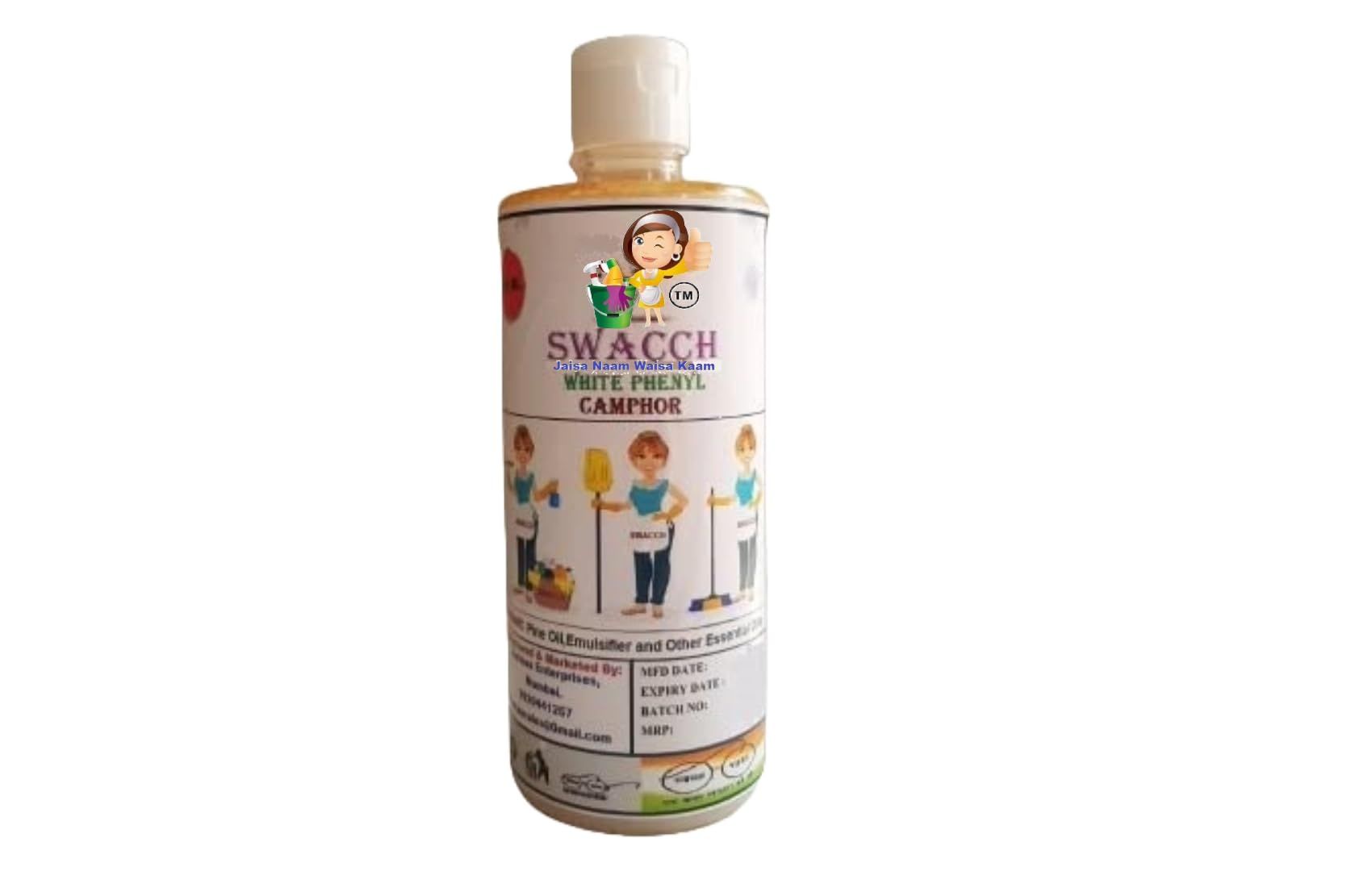 Swacch White Phenyl 500ML (CAMPHOR)