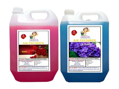 Swacch Air Freshner (5 Litre) (Pack of 2) Rose & Lavender