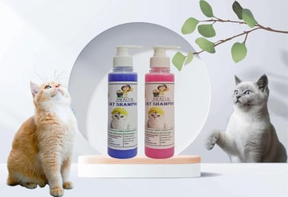SWACCH Premium Shampoo for CAT Shampoo (200ML) (Combo Pack of 2) Lavender & Rose SWACCH Premium Shampoo for CAT Shampoo (200ML) (Combo Pack of 2) Lavender & Rose