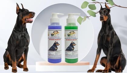 SWACCH Premium Shampoo for Doberman (200ML) (Combo Pack of 2) Lavender & NEEM ALOVERA SWACCH Premium Shampoo for Doberman (200ML) (Combo Pack of 2) Lavender & NEEM ALOVERA