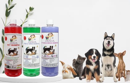 Swacch Shampoo (Strawberry) + Deodorizer (Jasmine) + Stain Remover (Lavender) (1 Litre) (Pack of 3) Swacch Shampoo (Strawberry) + Deodorizer (Jasmine) + Stain Remover (Lavender) (1 Litre) (Pack of 3)