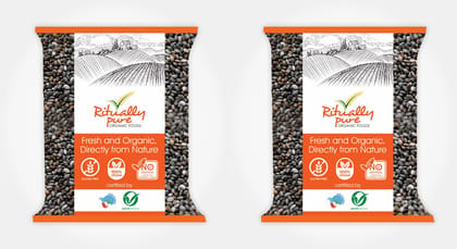 Ritually Pure 100% Organic | Chia Seeds | 500 Gm Each | Pack of 2 | 1 Kg Pack Ritually Pure 100% Organic | Chia Seeds | 500 Gm Each | Pack of 2 | 1 Kg Pack