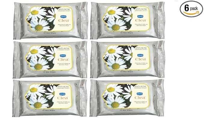 Clea Cleansing & Makeup Remover Wet Wipes (30 Wipes Per Pack) (Pack of 10) (Antiacne Flavour)