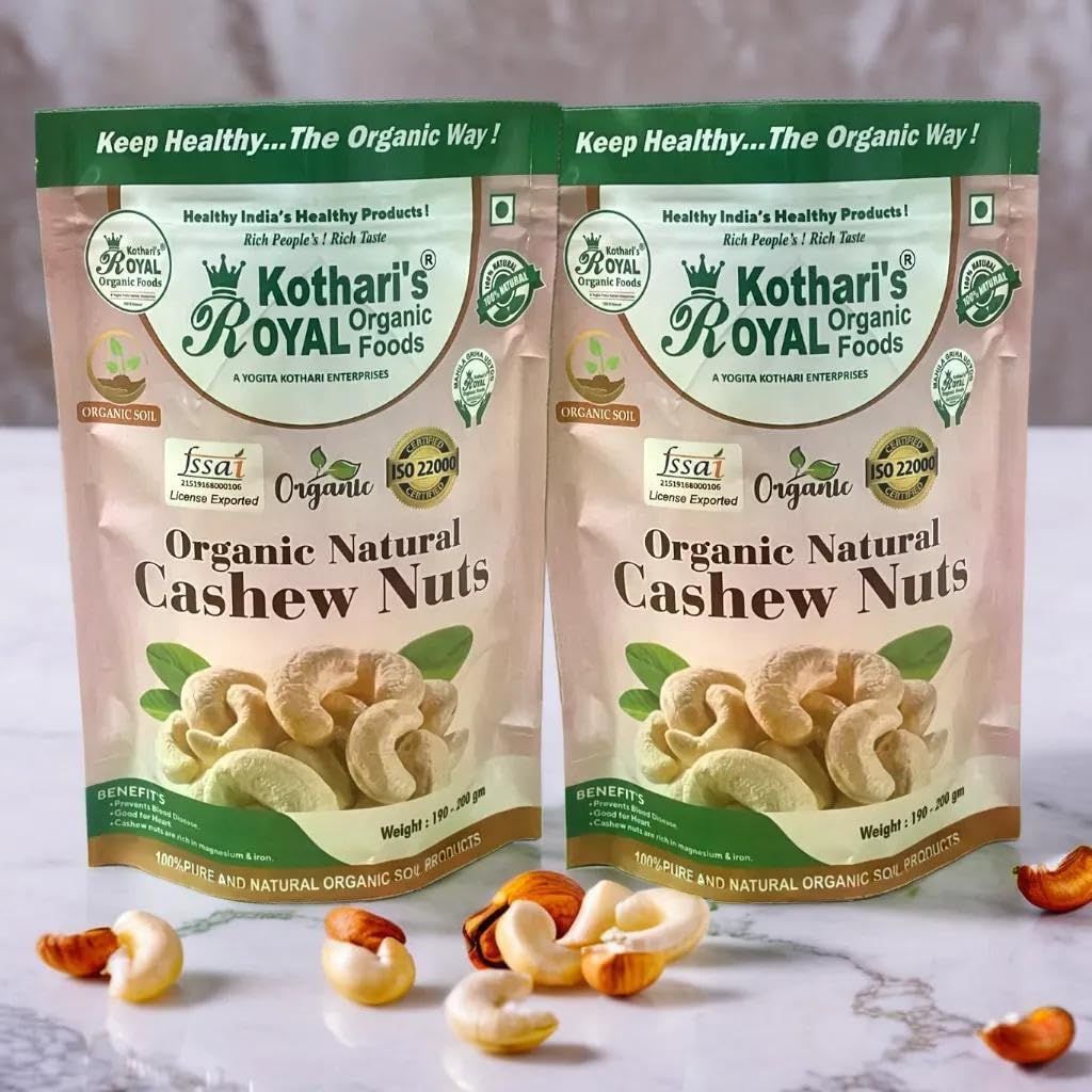 Kothari's Royal Organic Cashew Nut