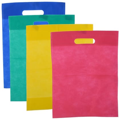D cut non woven handbag