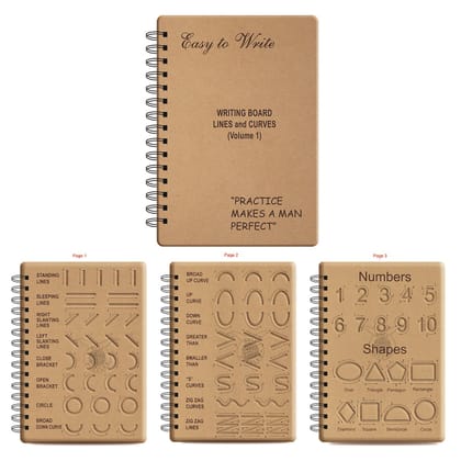 Writing Board Book(Lines and curves)