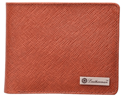 LEATHERMAN GENUINE LEATHER TAN MEN'S WALLET-1517B_tn