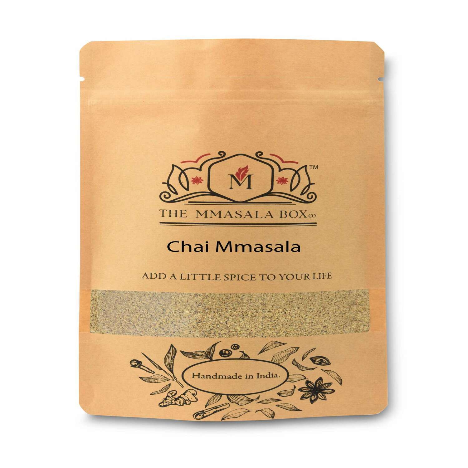 The Mmasala Box Co. Authentic Handmade Aromatic Indian Chai Masala Powder 100g