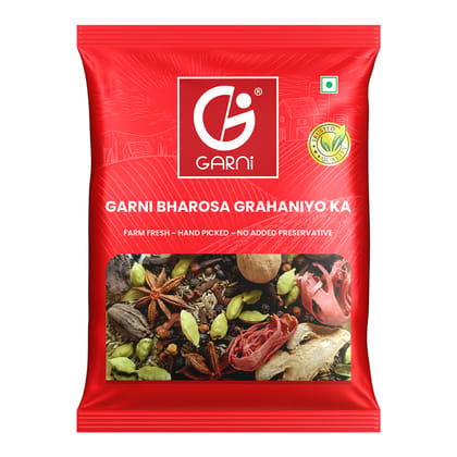 Garni Foods Sabut Garam Masala 200g | Whole Spices Mix | Khade Garam Masala | 100% Natural & Impurities-Free | Pack of 2 (2X100g) Garni Foods Sabut Garam Masala 200g | Whole Spices Mix | Khade Garam Masala | 100% Natural & Impurities-Free | Pack of 2 (2X100g)