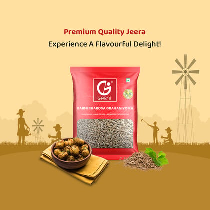 Garni Foods Jeera (Cumin) Whole, 200g | Whole Cumin Seeds Spices | 100% Natural & Impurities-Free | Fresh Natural Jeera | Pack of 2 | (2 x 100g) Garni Foods Jeera (Cumin) Whole, 200g | Whole Cumin Seeds Spices | 100% Natural & Impurities-Free | Fresh Natural Jeera | Pack of 2 | (2 x 100g)