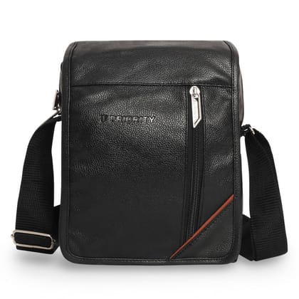 Priority Solid Sling Bag for Men | Crossbody Bag for Men | Collection Bag | Multipurpose Shoulder Bag for Office, Travel, Business | Fits Tablet upto 9 inches Priority Solid Sling Bag for Men | Crossbody Bag for Men | Collection Bag | Multipurpose Shoulder Bag for Office, Travel, Business | Fits Tablet upto 9 inches