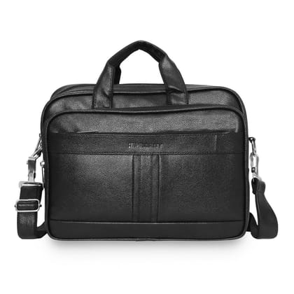 Priority Faux Leather Laptop Bag for Men and Women | Solid Shoulder Bag | Messenger Bag for Unisex| Office | Travel | Fits 14 Inch | Working Priority Faux Leather Laptop Bag for Men and Women | Solid Shoulder Bag | Messenger Bag for Unisex| Office | Travel | Fits 14 Inch | Working