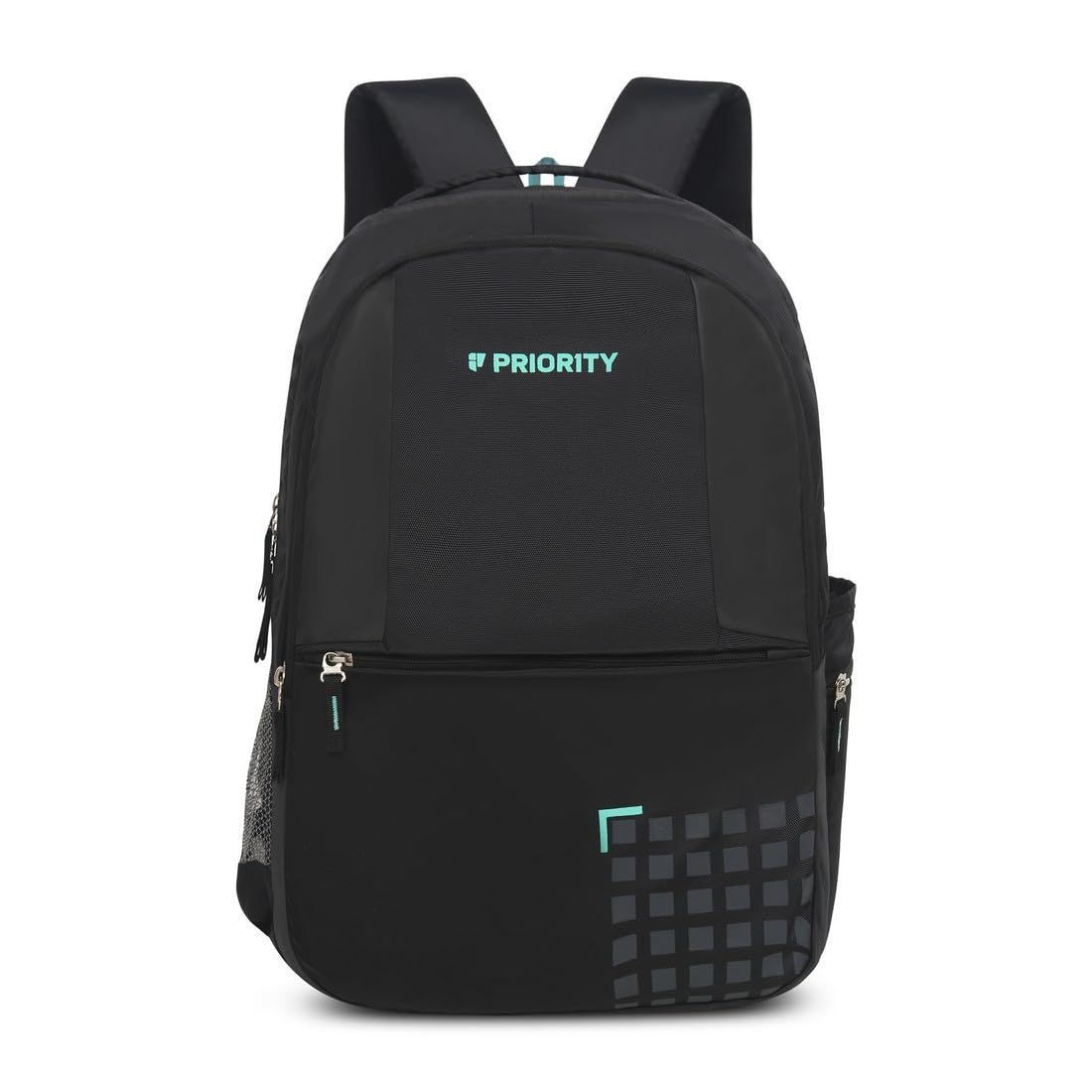 Priority 19 Inch Polyester Laptop Backpack For Unisex | Travel Backpack for Men & Women (Black)