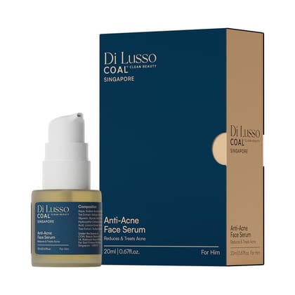 COAL Clean Beauty Anti-Acne Face Serum with Green Tea Extract | Reduces & Treats Acne | Men | All Skin Types | 20ml COAL Clean Beauty Anti-Acne Face Serum with Green Tea Extract | Reduces & Treats Acne | Men | All Skin Types | 20ml