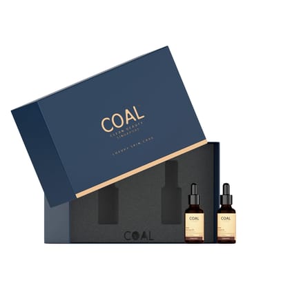 COAL Clean Beauty Beard Care Combo | Beard Growth Oil 30ml & Beard Anti-Grey Oil 30ml | Adds Growth, Volume & Delays Premature Greying | Men | All Beard Types | Pack of 2 COAL Clean Beauty Beard Care Combo | Beard Growth Oil 30ml & Beard Anti-Grey Oil 30ml | Adds Growth, Volume & Delays Premature Greying | Men | All Beard Types | Pack of 2