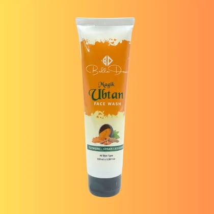 Belledew Magik Tan Removal & Brightening Face Wash | Natural Ubtan Formula with Haldi & Kesar for Radiant, Glowing Skin | 100gm Belledew Magik Tan Removal & Brightening Face Wash | Natural Ubtan Formula with Haldi & Kesar for Radiant, Glowing Skin | 100gm