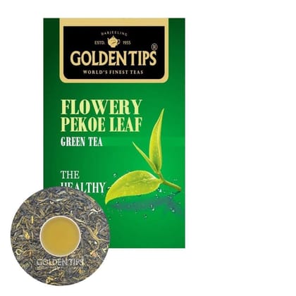 Golden Tips Flowery Pekoe Loose Leaves Green Tea (200 Gram, 100 cups) Golden Tips Flowery Pekoe Loose Leaves Green Tea (200 Gram, 100 cups)