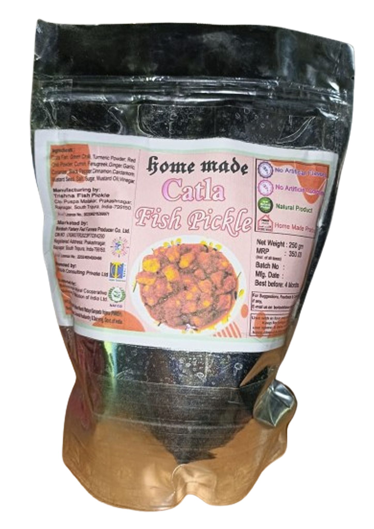 Boneless Catla Fish Pickle - A Deliciously Spicy Treat!