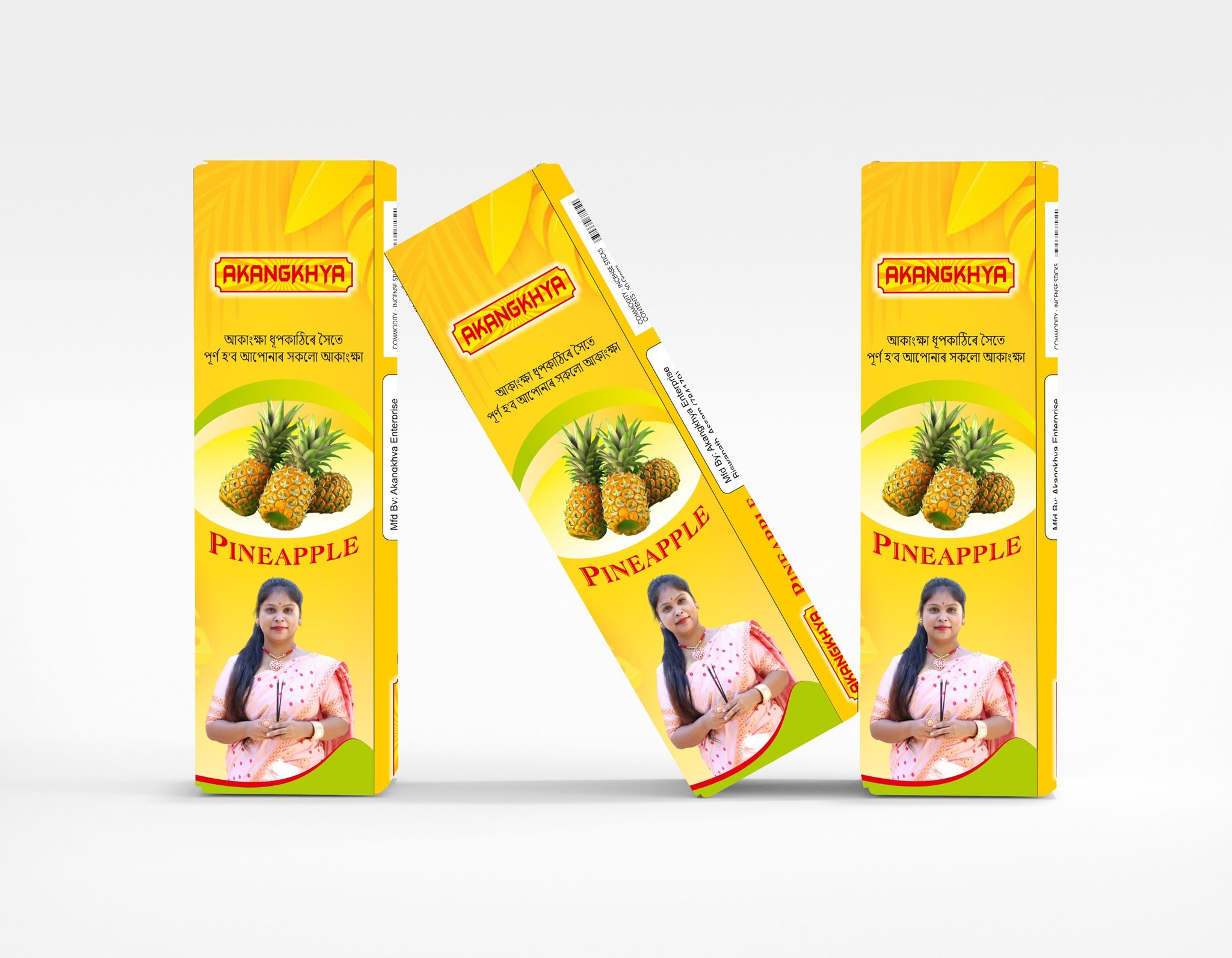 AKANGKHYA PINEAPPLE INCENCE STICKS