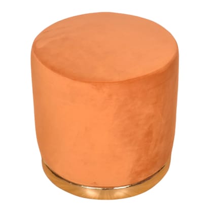 ARENA POUFFEE AZURE OTTOMAN SILKY 23 ORANGE ARENA POUFFEE AZURE OTTOMAN SILKY 23 ORANGE