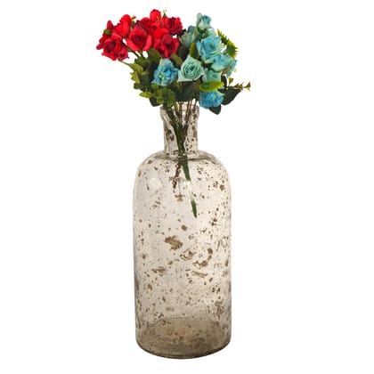 OONA SI GLASS ROSA BOTTLE VASE OONA SI GLASS ROSA BOTTLE VASE