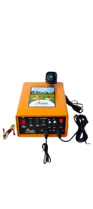 Zatka Machine - Full set for 40 Acre Machine 18 KV, Solar Panner 40 watt, Battary 12V/45 AMP 10.165kg, Insulator -150