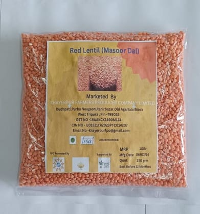 Red Lentil(masoor dal) 250 gm