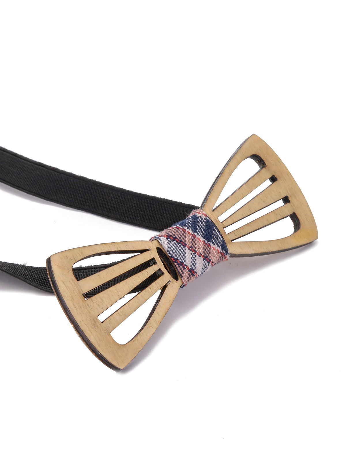 Hollow Wooden Bow Tie