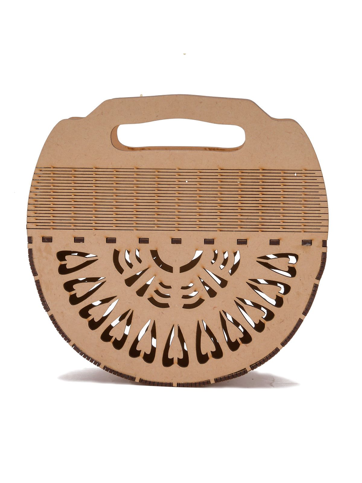Wooden Clutch Bag
