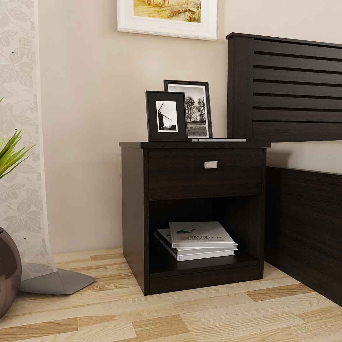 SPACEWOOD BED SIDE UNIT KOSMO VALUE WENGE