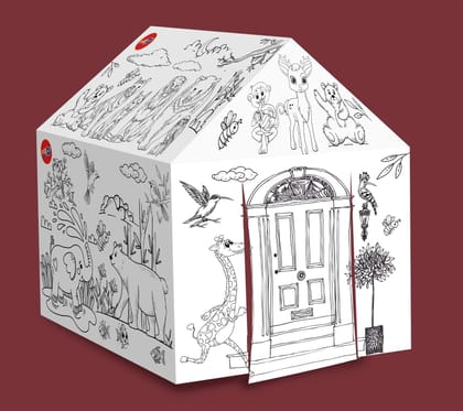 Planet of Toys DIY Painting Play Tent House for Kids | DIY Painting Foldable Big Size Play Tent House for Girls Boys Kids 5+ Years to 10+ Years Kids Planet of Toys DIY Painting Play Tent House for Kids | DIY Painting Foldable Big Size Play Tent House for Girls Boys Kids 5+ Years to 10+ Years Kids
