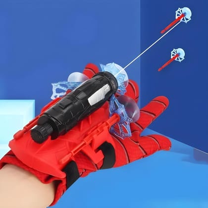 Planet of Toys Spider Web Shooters Toy for Kids SuperHero Wrist Web Launcher Set for Kids | Sticky Wall Soft Bomb Super Hero Cosplay Set for Kids Planet of Toys Spider Web Shooters Toy for Kids SuperHero Wrist Web Launcher Set for Kids | Sticky Wall Soft Bomb Super Hero Cosplay Set for Kids