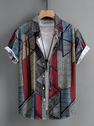 Shirts, Summer Short Sleeve Top Men's
