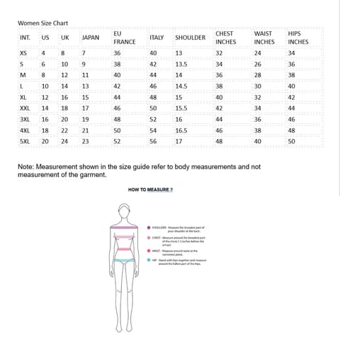 Size Guide Size Guide