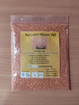 Red Lentil (masoor dal) (pack of 3)