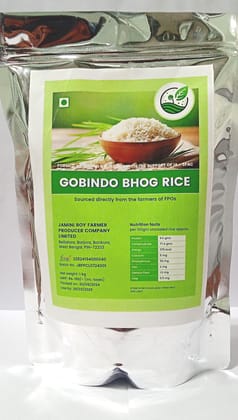 Premium Bengal Gobindobhog Rice (1 kg) - Real Aromatic Rice 1kg Gobindobhog Rice (Small Grain, Raw)