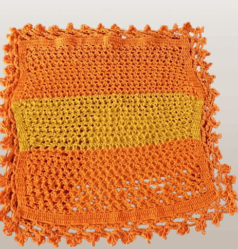 Handcrafted Knitted Table Runner