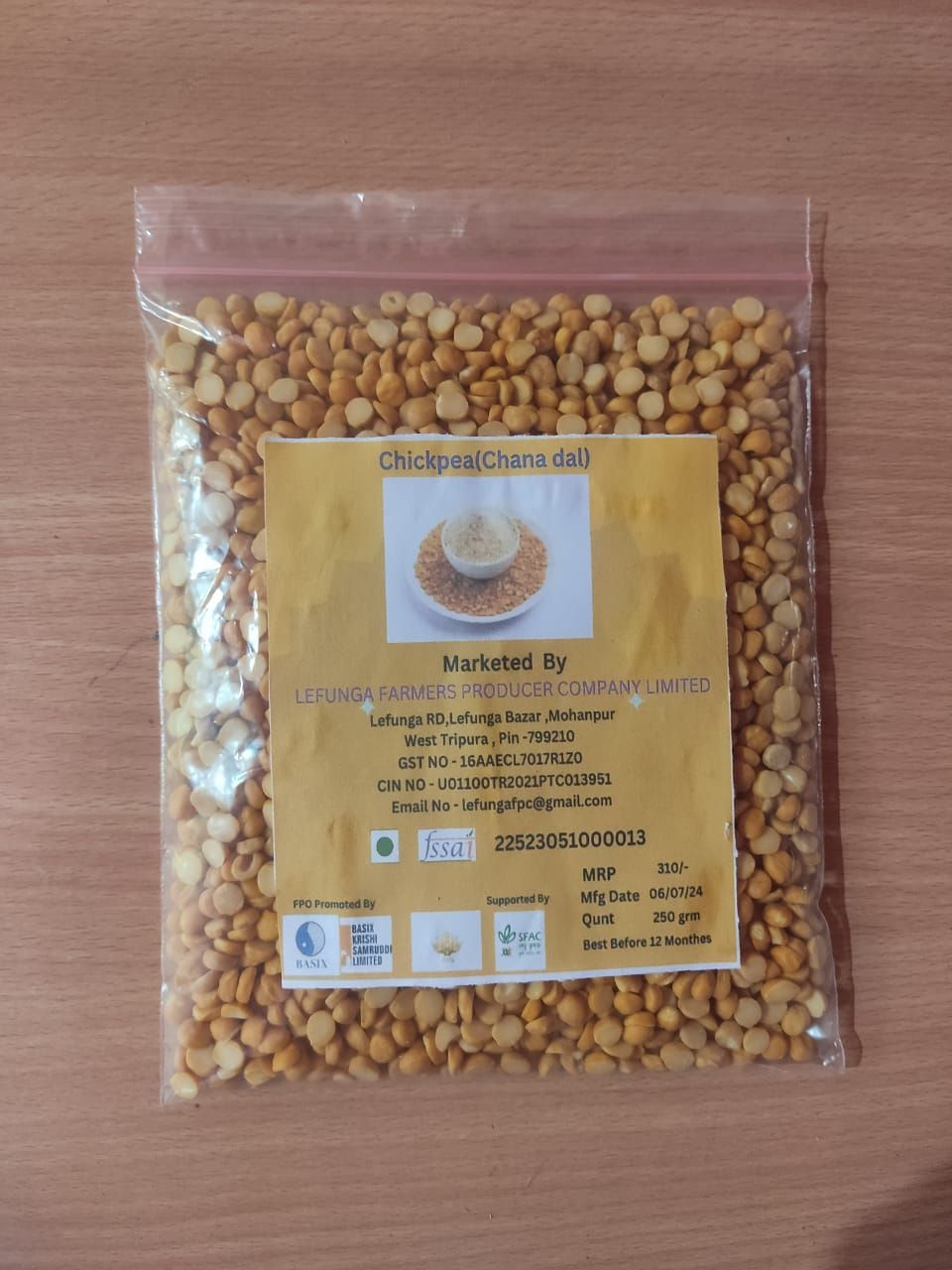 chickpea ( chana dal ) (pack of 2)