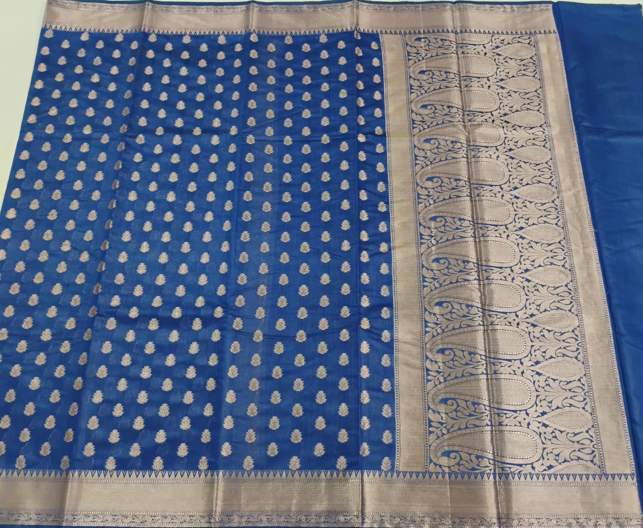 Banarasi Cotton Muslin Silk Saree
