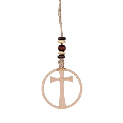 Christ Symbol Engraved on Wood