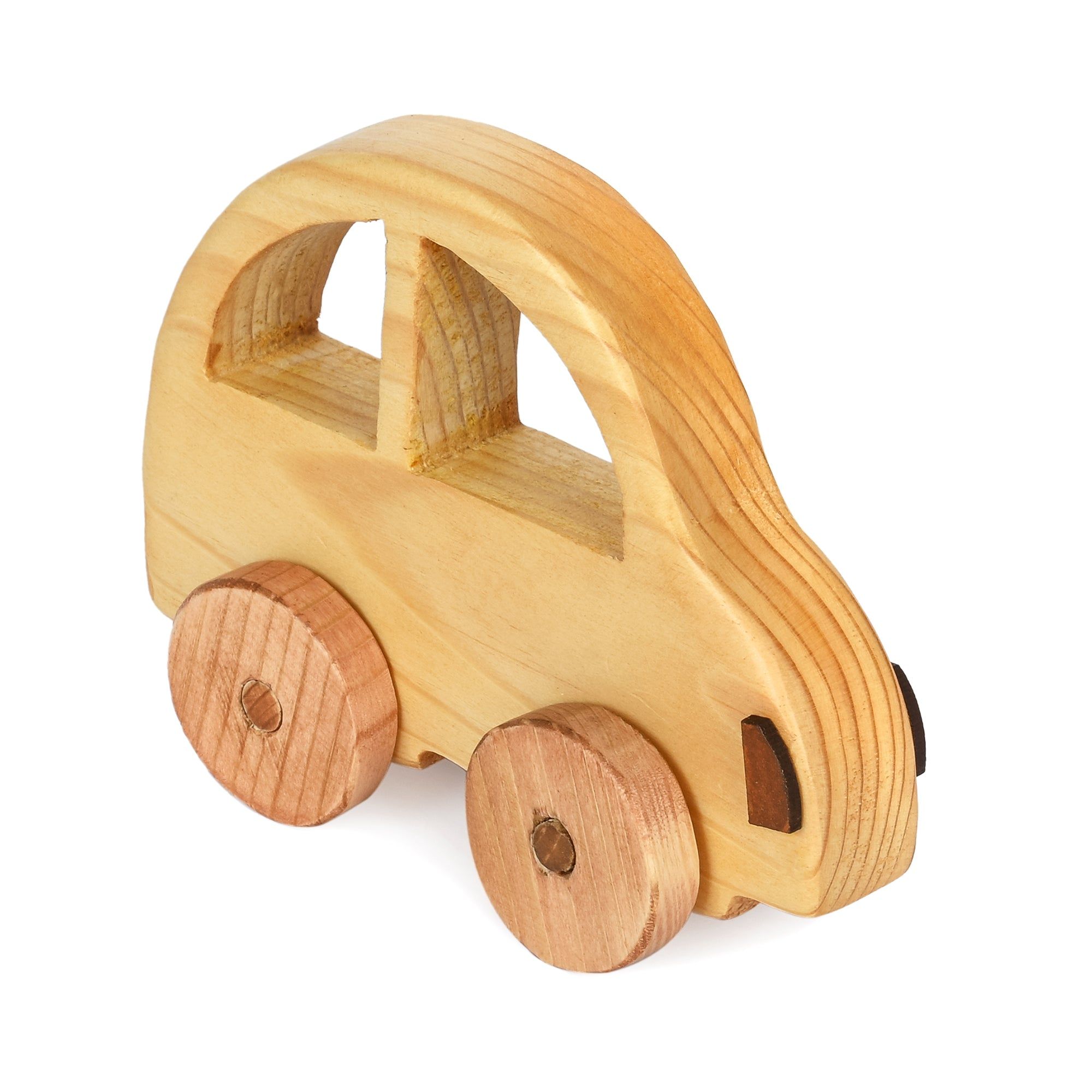 Car Push Toy in Wood