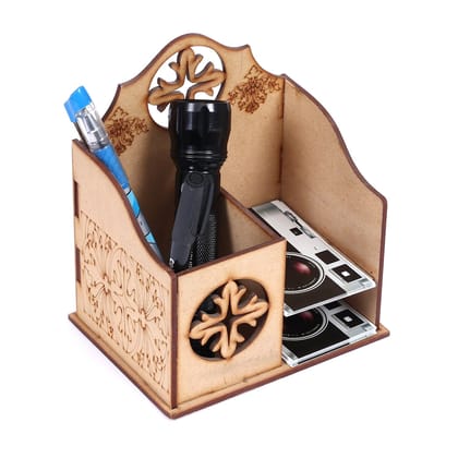 Wooden Pen Stand